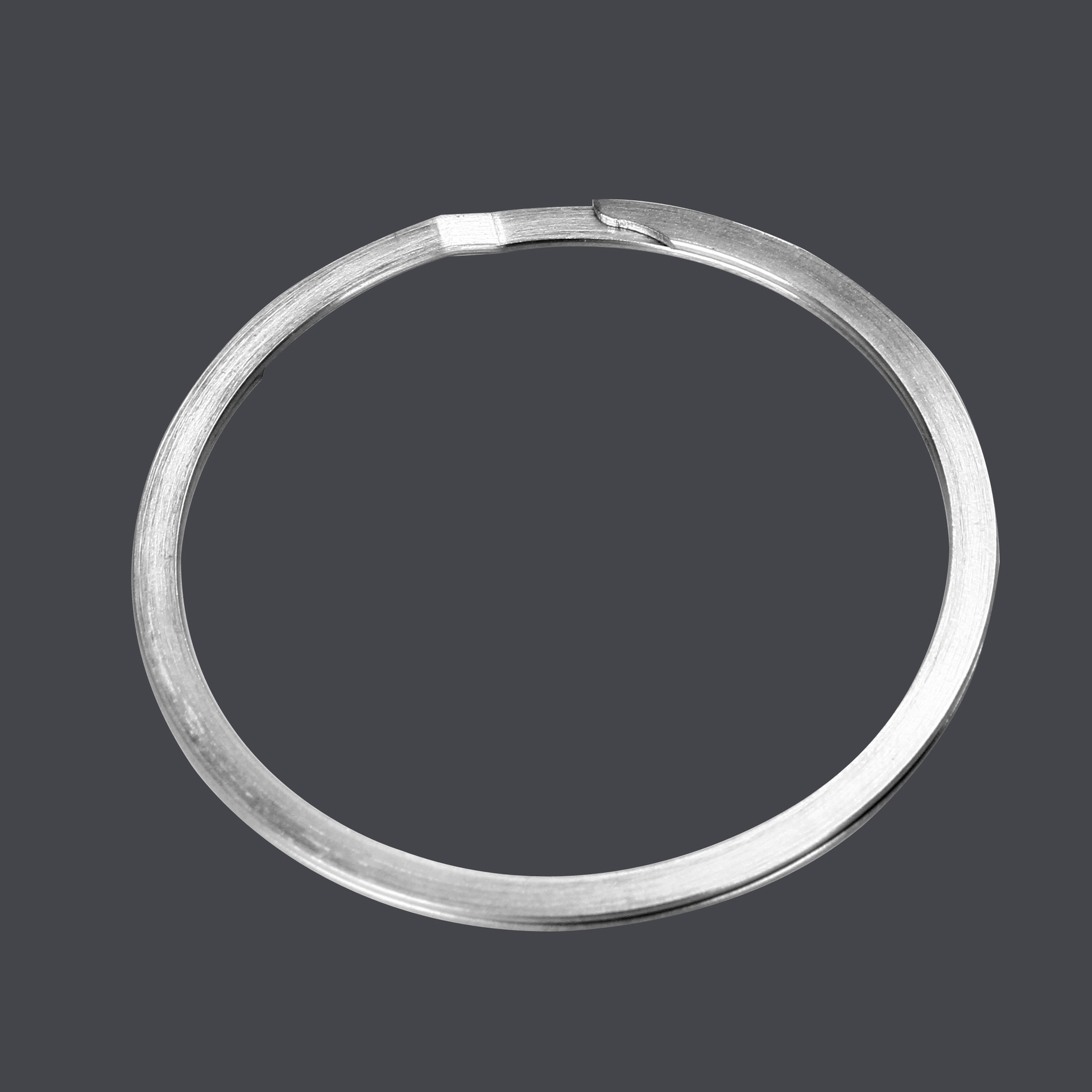 厂家直销供应孔用双层螺旋弹性挡圈 双层卡环卡圈 可定制双层卡圈