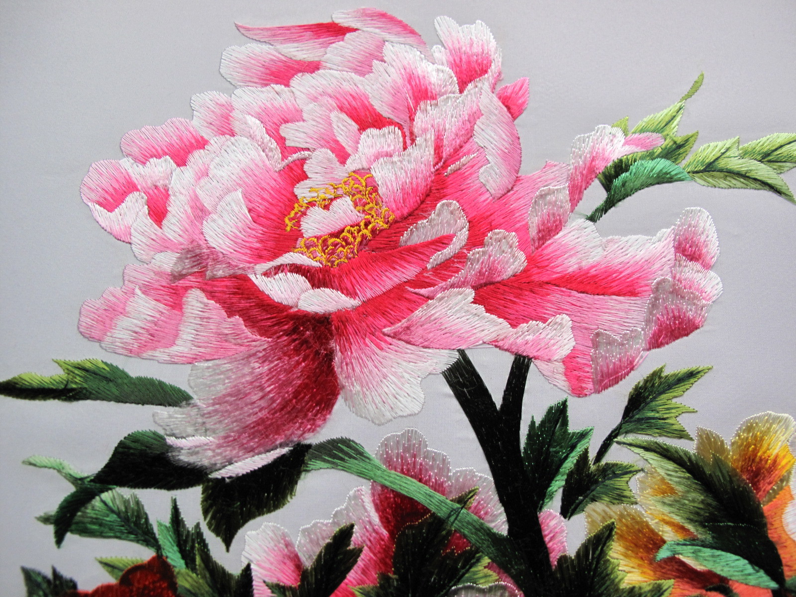 苏州刺绣工艺画 软裱画 礼品,工艺品,丝线画批发