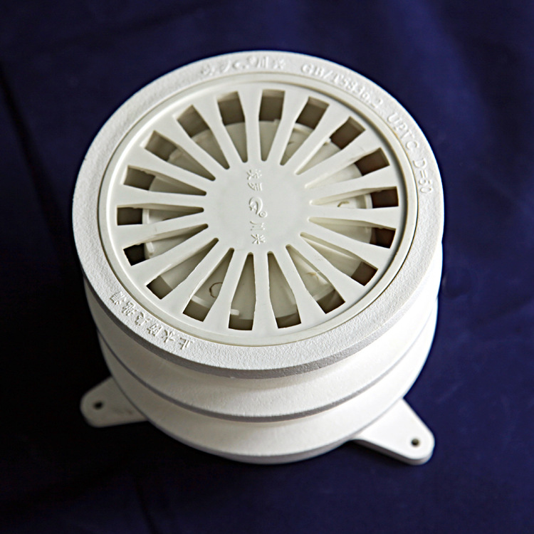 川行塑业排水管道 止水防臭地漏 pvc水暖五金建材地漏厂家直销