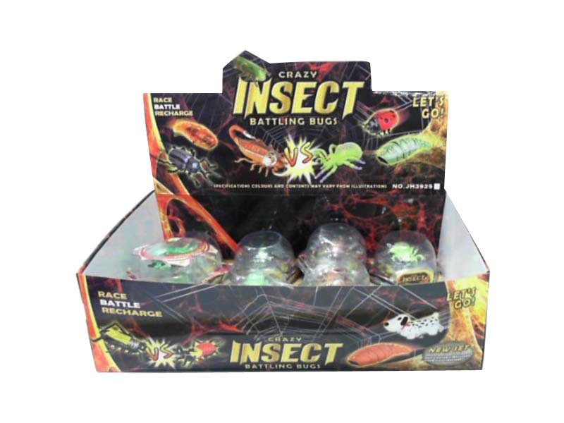 供应电动玩具 灯光电动跳跳虫套装1虫配风扇 新奇特玩具h044745