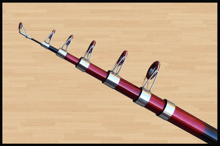 **玻璃钢红珍珠海竿1.8 2.1 2.4 2.7 3.0.