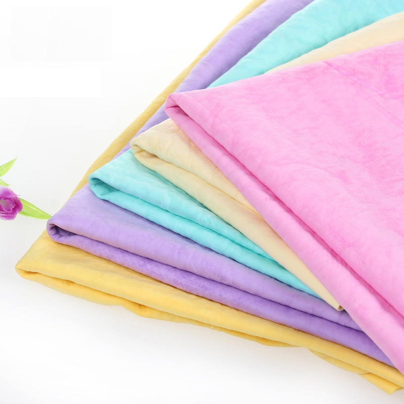 厂家直供pva鹿皮巾高贵式毛巾浴巾宠物巾