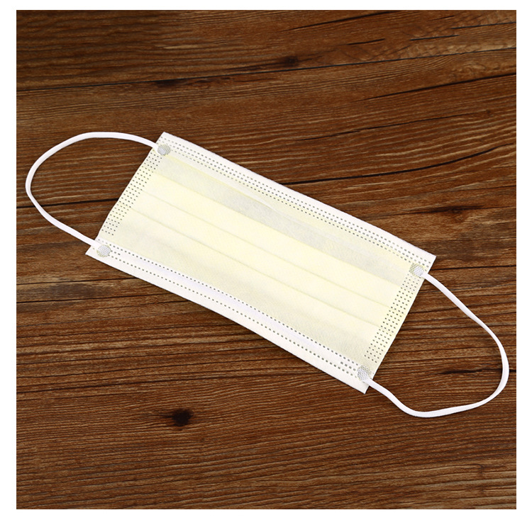 厂家直销 三层过滤纸彩盒一次性安全卫生口罩防灰尘口罩 批发