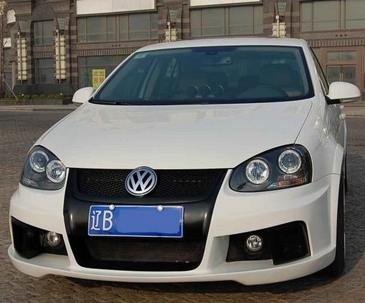 适用06-09速腾改装包围速腾大包围速腾包围前杠后杠侧裙轮眉 中网