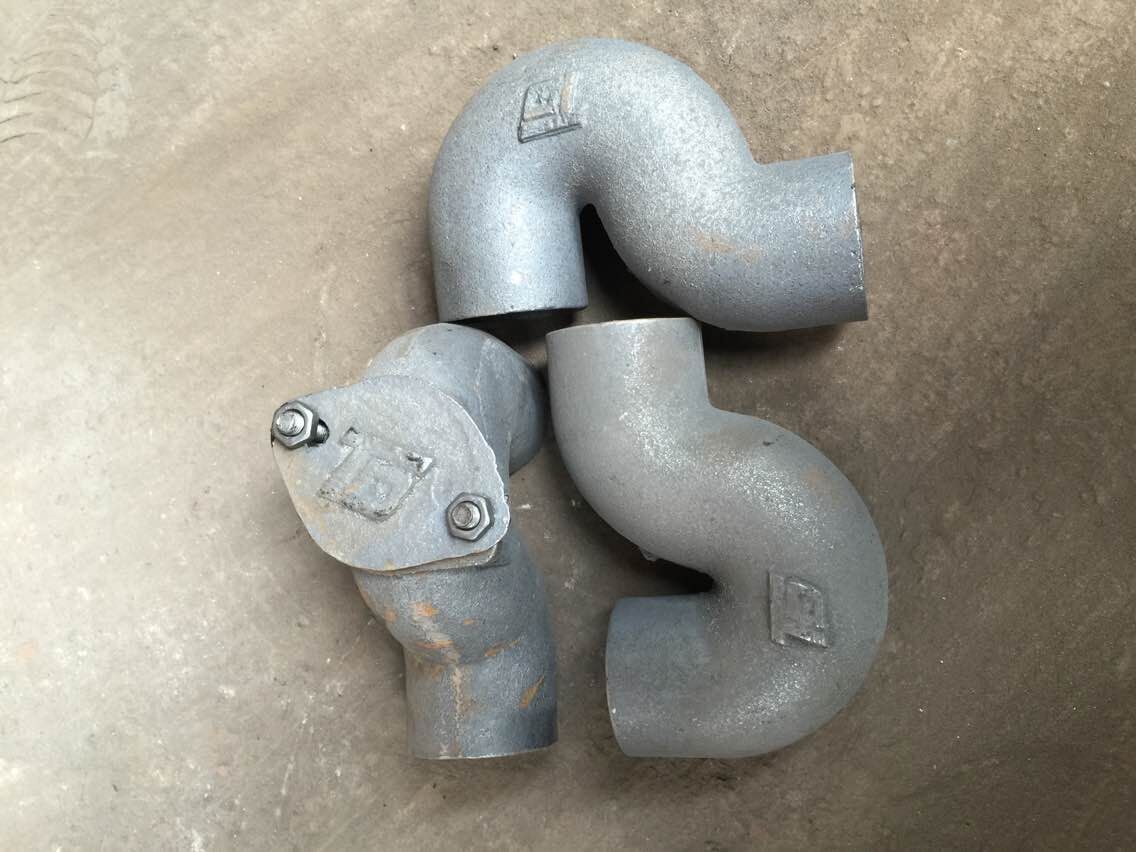 柔性排水管卡箍式连接 铸铁 p型存水弯 s型返水弯 厂家直销