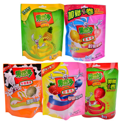 【果然多】50g双果卷 cc糖果卷口味