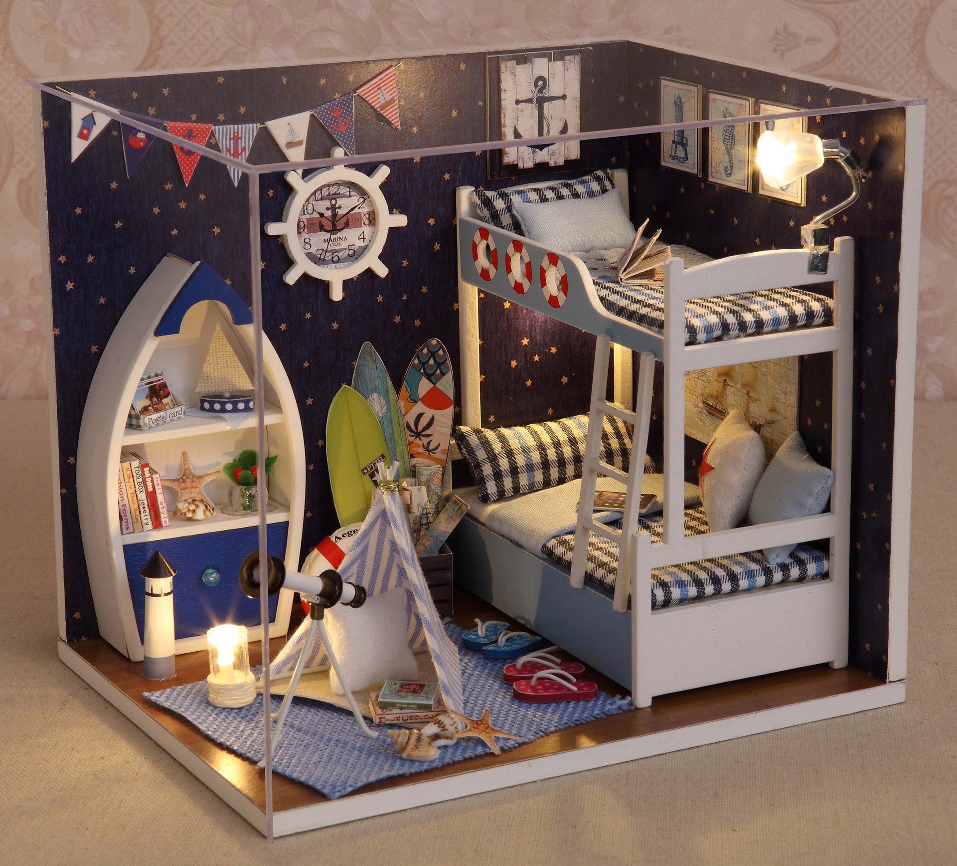 智趣屋新品 手工创意拼装模型diy小屋送女友生日礼物 仰望天空