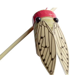 厂家直销竹制木制儿童玩具diy手工组装玩具会发出声音的小知了