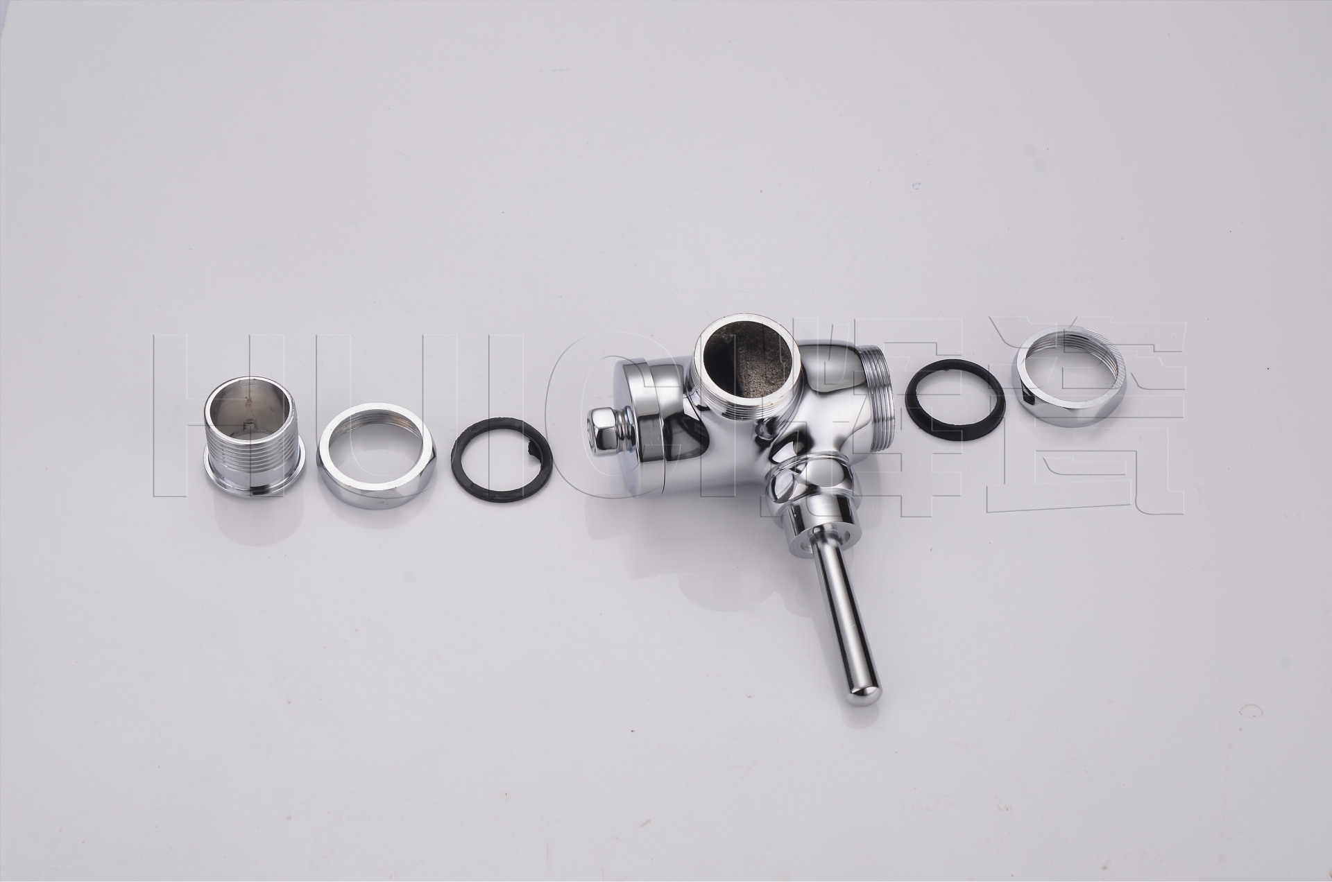 辉瓷自闭式冲洗阀蹲坑 蹲便器冲洗阀手板式延时冲洗阀