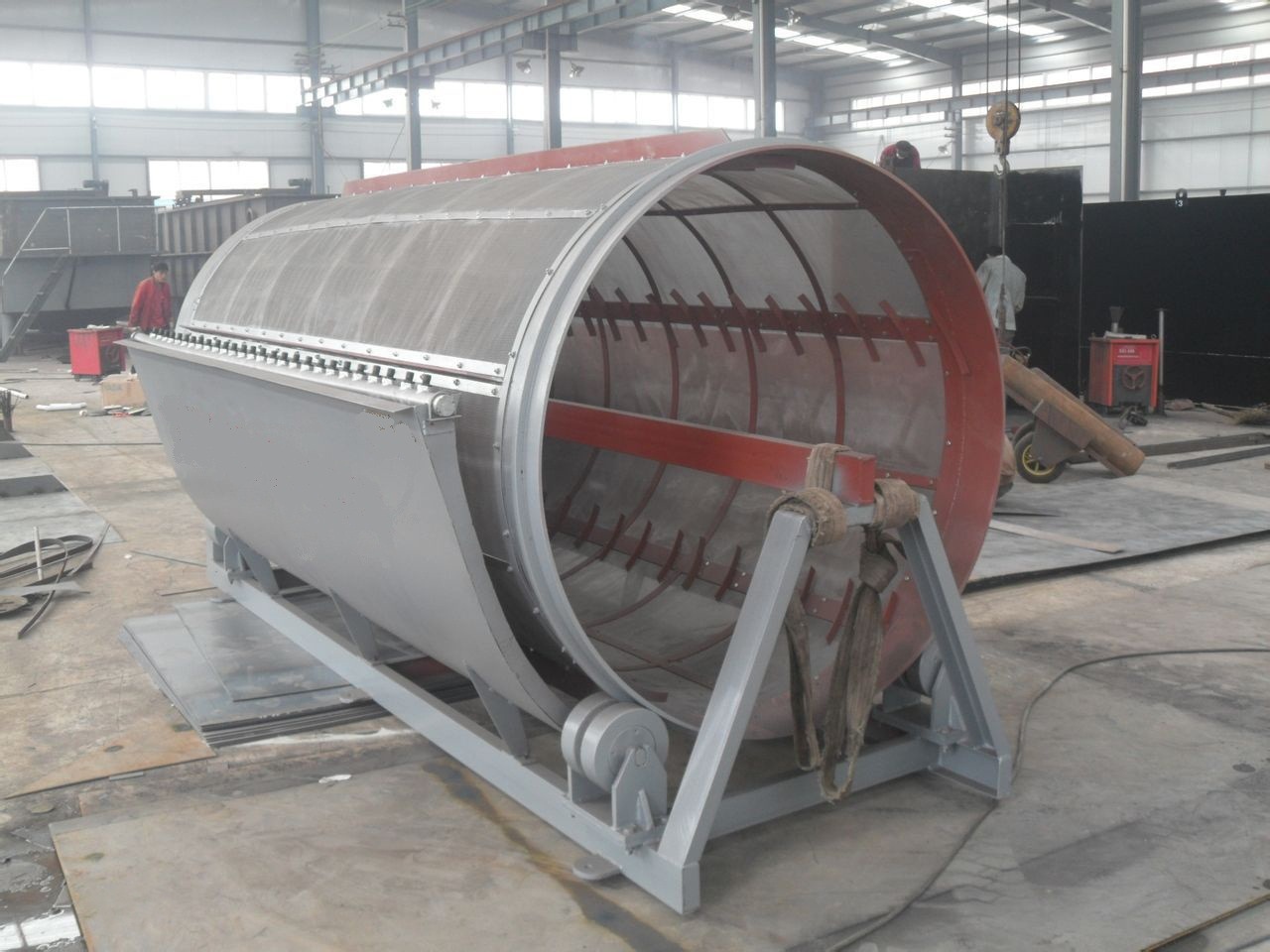 微滤机清水环保 旋转式筒式机械过滤机 转鼓式微滤机