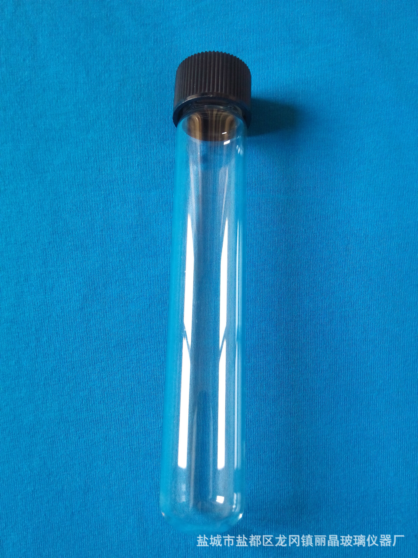 生产厂家出口级螺口玻璃试管18*150mm 试管 耐高温螺口玻璃试管培