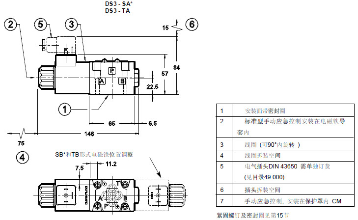 duplomatic电磁阀ds3-tb23/10n-d24k1