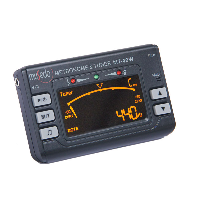 musedo妙事多 mt-40w 管乐专用校音器 萨克斯调音器 节拍器