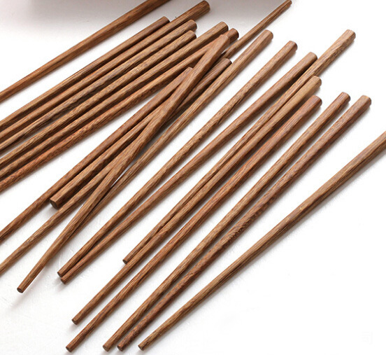 正宗鸡翅木筷子 无漆无蜡实木原木筷 天然健康筷子 厂家直销