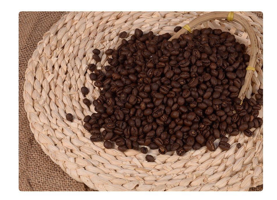 高晟庄园精品一号烘培咖啡散装小圆豆云南特产保山小粒咖啡