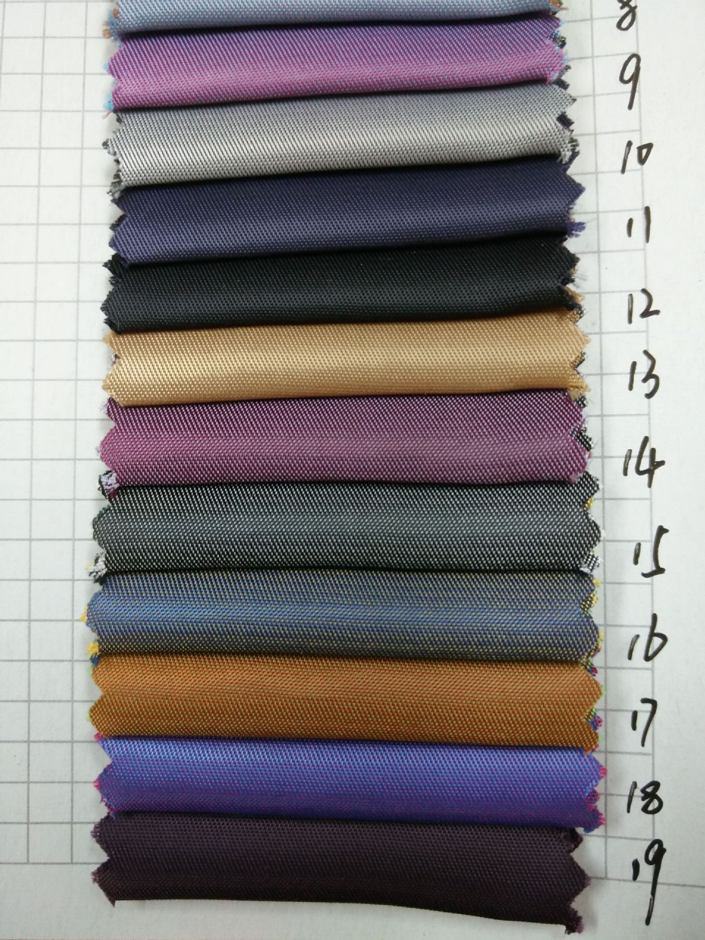 高档西服里布 柔软260t宾霸斜纹里料 双色西服里布 涤纶 人丝