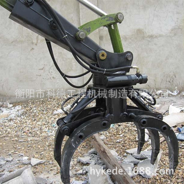 供应各种型号挖掘机抓斗 360°旋转液压抓木器