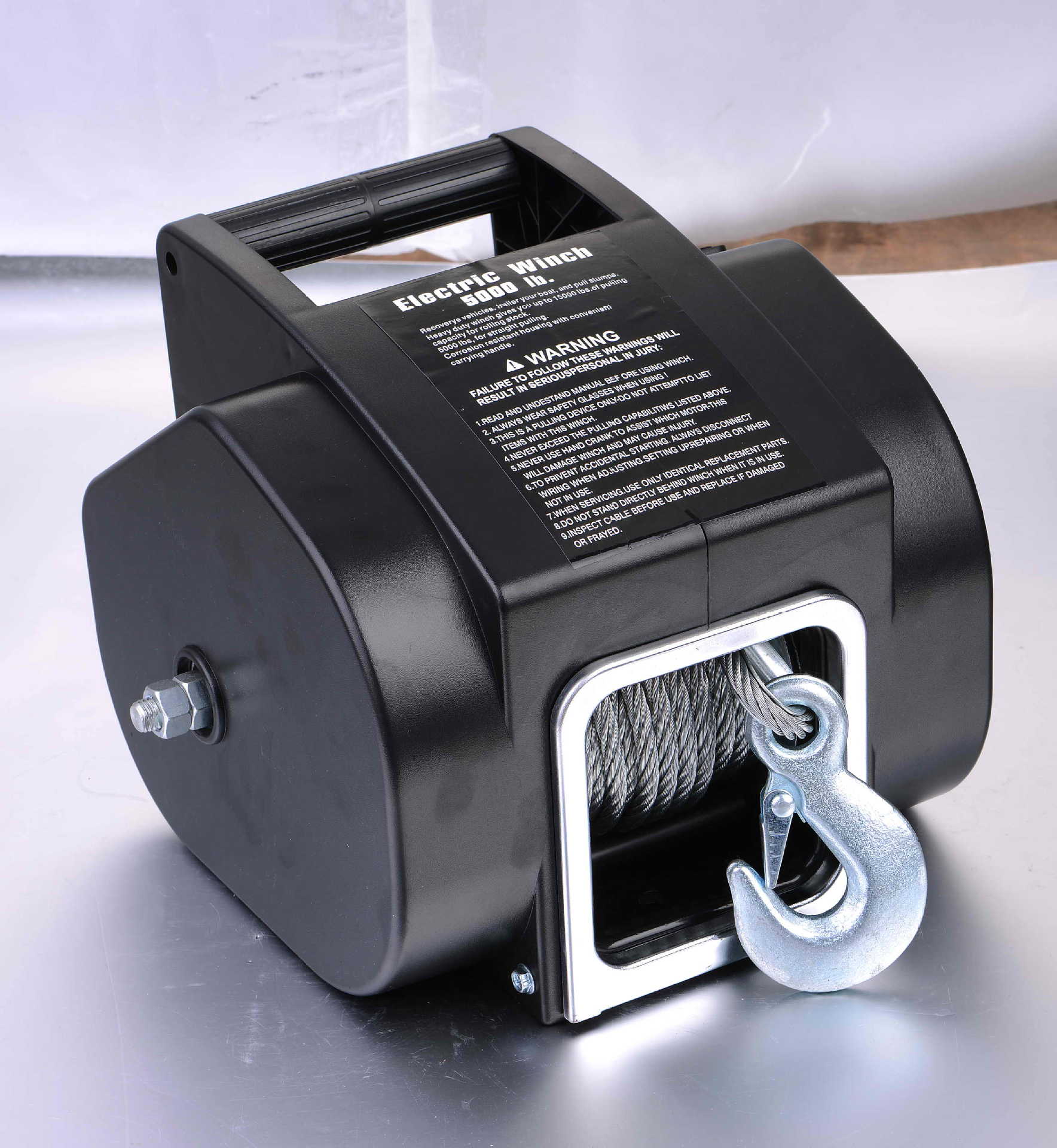 厂家直销 5000lb船用绞盘游艇绞盘 牵引机