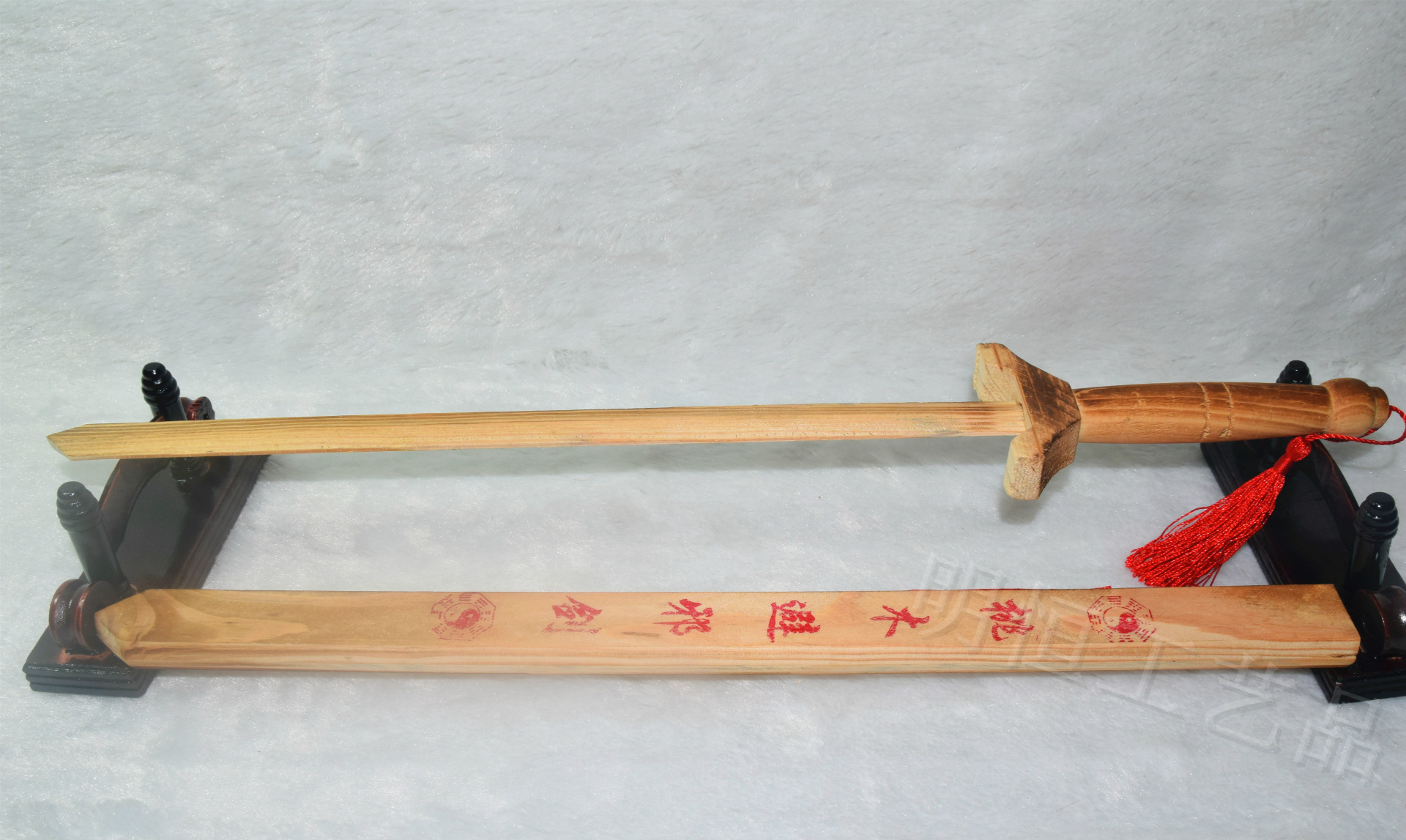 批发木质工艺品木剑倚天剑仿桃木剑 未开刃刀剑儿童玩具