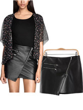 半身裙_女式皮衣_衣长:短款(40cm