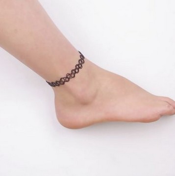 2015日本原宿新款编织鱼线纹身弹力项圈项链颈链 手链 脚链