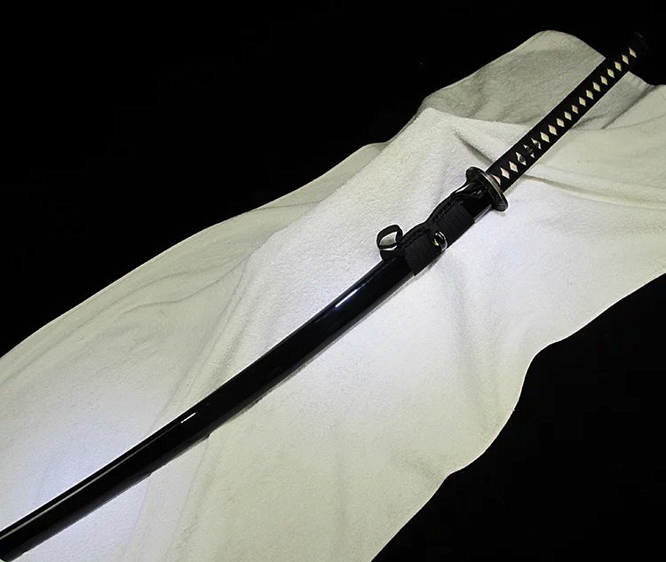 龙泉刀剑 覆土烧刃日本刀 武士忍者东阳太刀剑 摆设装饰 未开刃