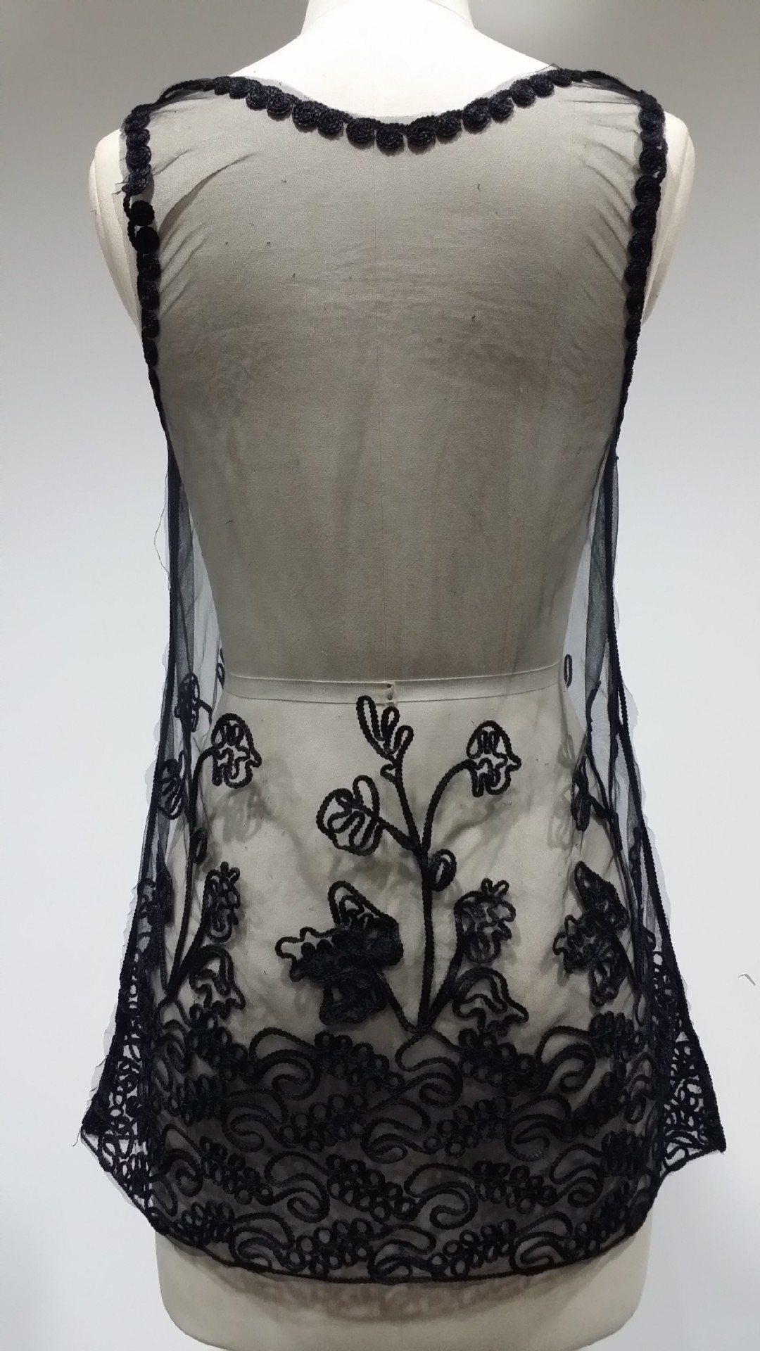 网布刺绣透视水溶衣服背心马甲 厂家直销