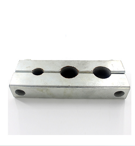 供应多孔方钢管夹 金属管卡 铁管夹可定制-阿里巴巴