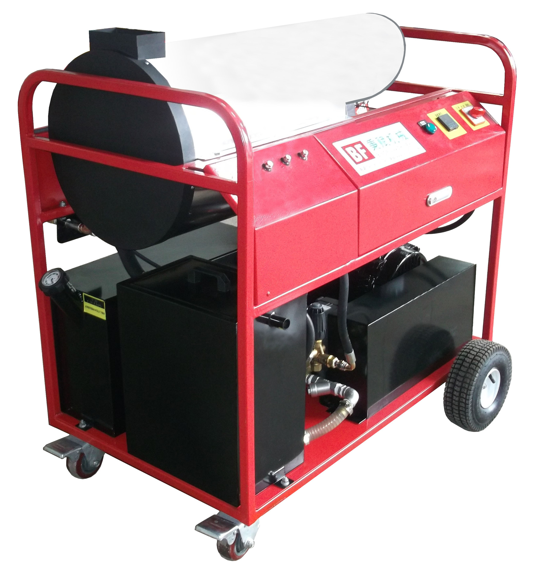 秉赋直销gml系列 移动式冷 热水高压清洗机 柴油加热高压清洗机