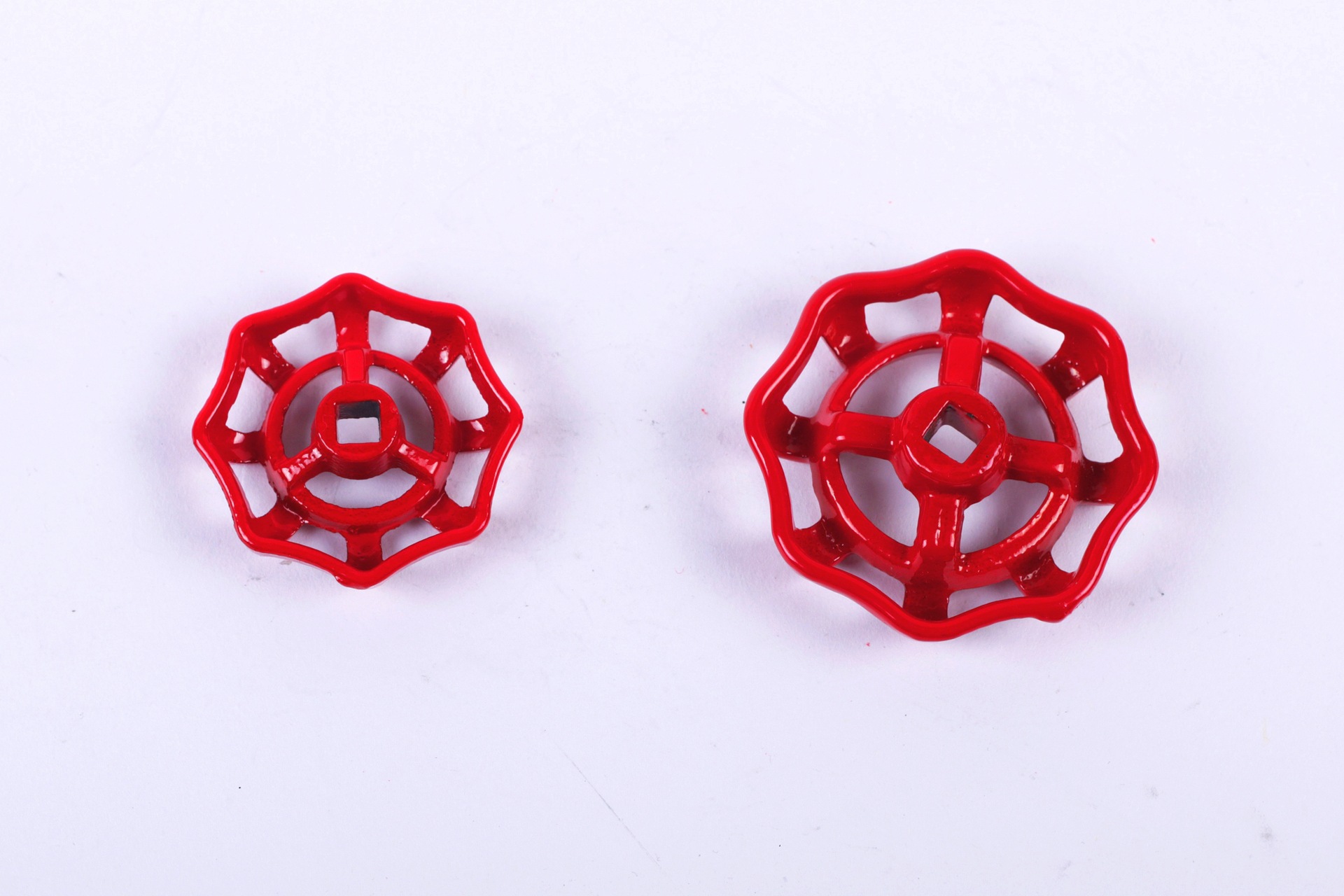 铸铁阀门手轮手把手柄铜闸阀截止阀手把ppr手轮4分6分1寸孔用2寸