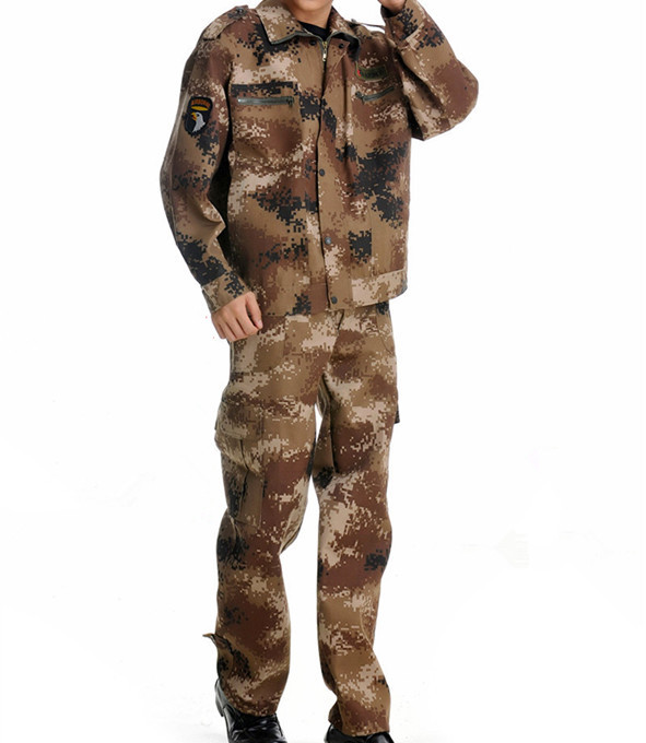 批发 荒漠迷彩服 陆军冬作训迷彩服 新式冬作训迷彩服 套装