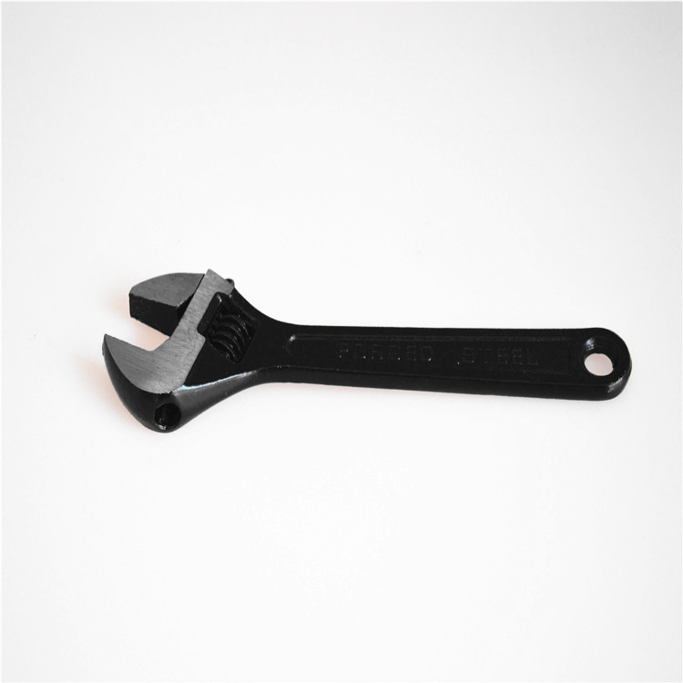 直销规格齐全4寸6寸8寸10寸12寸15寸电泳发黑活动扳手 大开口扳手