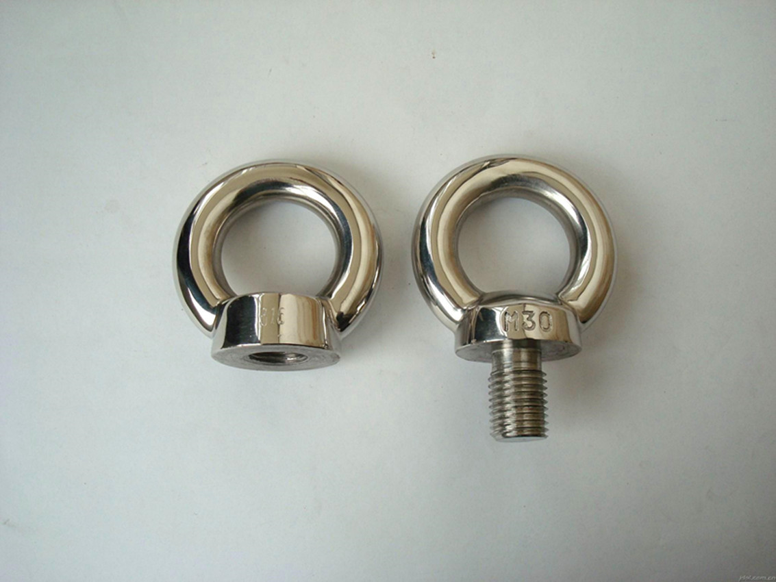 【皇积供应】不锈钢吊环螺母 吊环螺帽 规格齐全 厂家直销