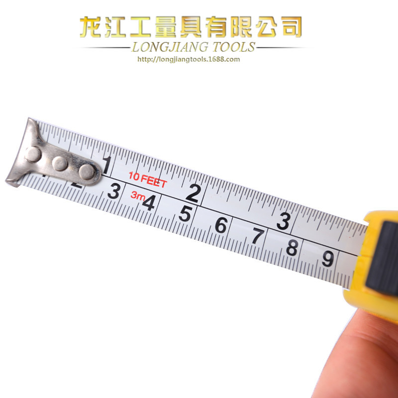 3M Colorful Waterproof Automatic Shrink Instrument Tape Measure Anti-Pressure Wear-Resistant Steel Tap Can Be Customized with Labeling