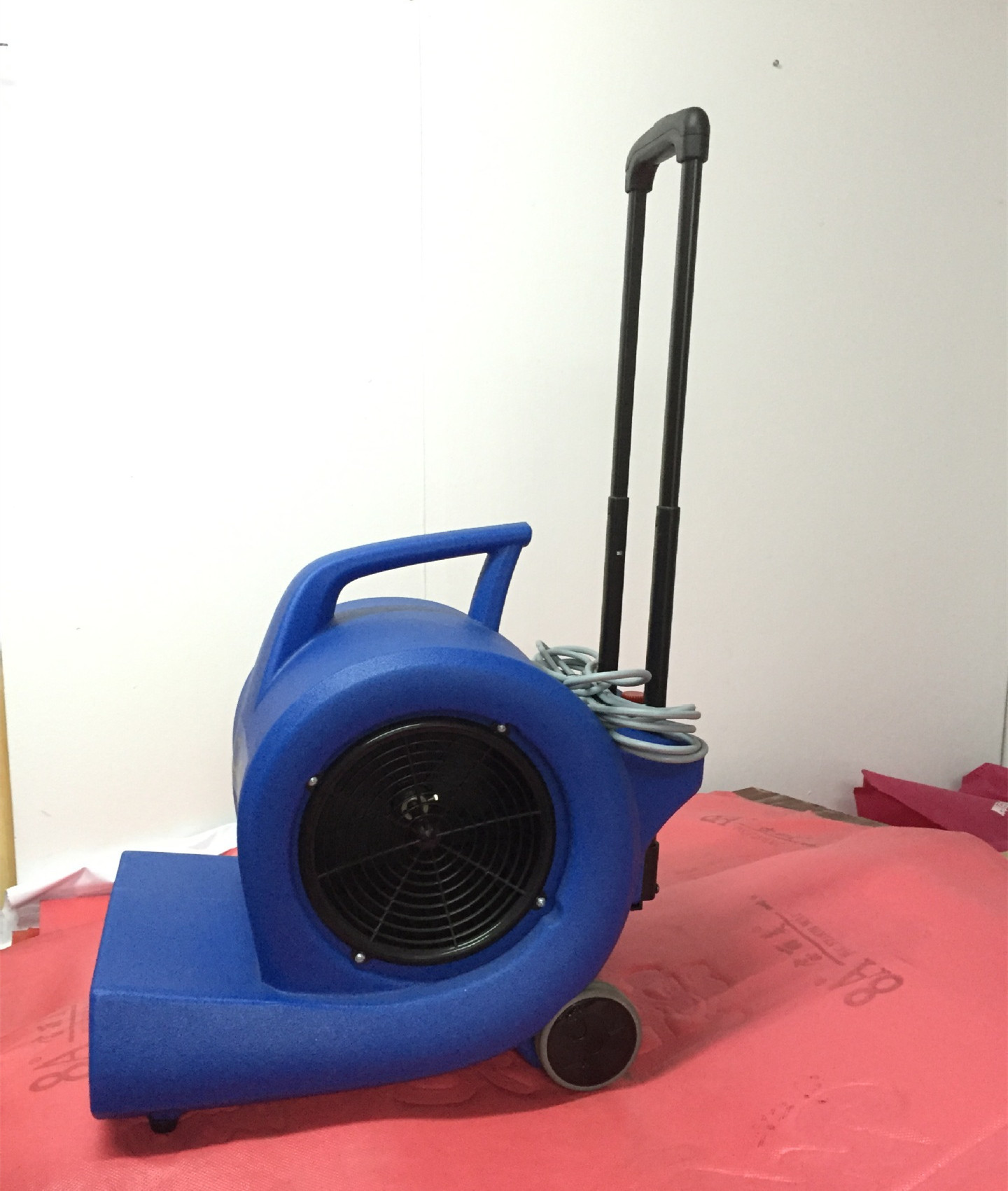 厂家直销超宝强力吹干机 拉杆式三速风机