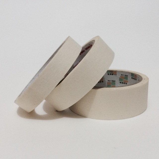 杭州厂家 美纹纸不干胶4.8/18米 纸胶带批发包邮