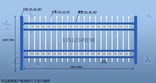 重庆筛网定做锌钢围墙栏杆铁艺栅栏门隔离栏杆铁艺围栏铸铁铁花