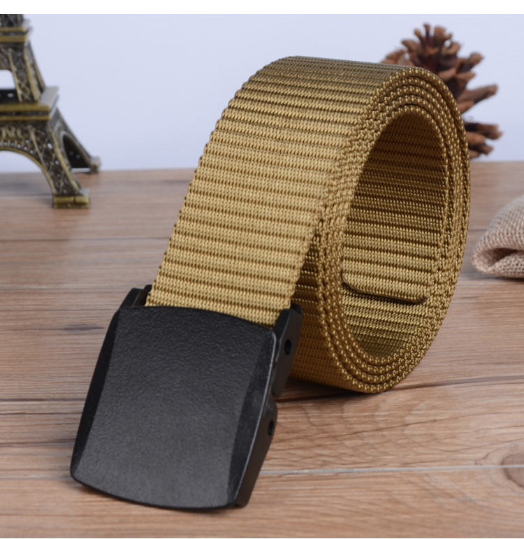 户外纯尼龙腰带运动帆布腰带休闲防过敏皮带战术带正品裤带