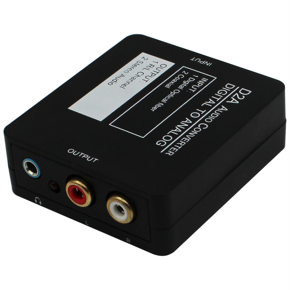 数字光纤同轴转模拟音频转换器 ditigal to analog converter