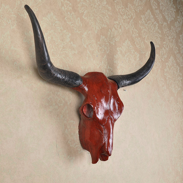 厂家直销 仿真牛头壁挂 动物工艺品展品 墙壁挂饰摄影道具 壁挂件