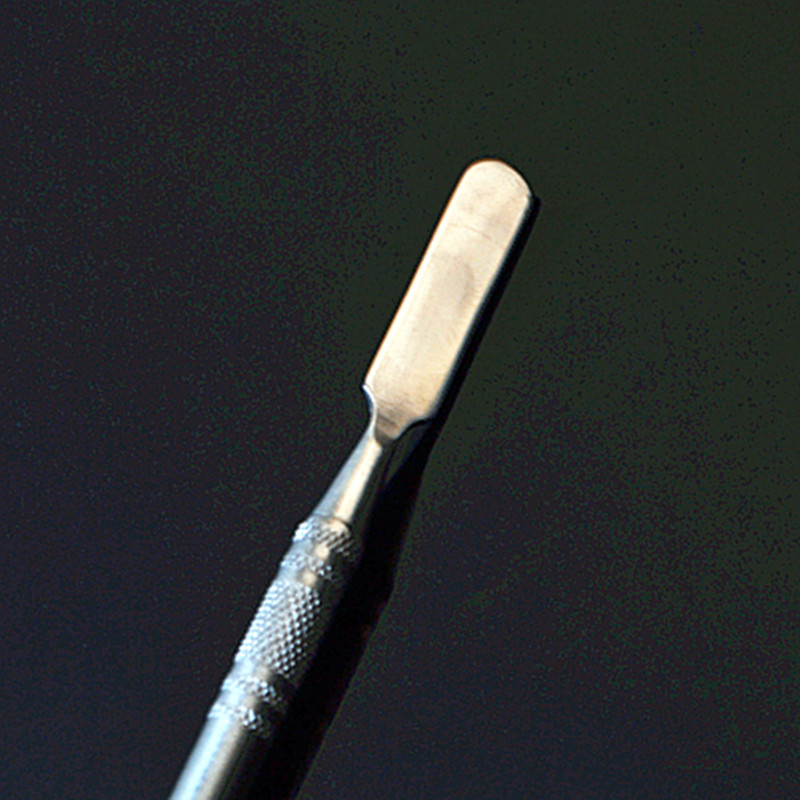 美甲双头 卸甲工具 不锈钢死皮推 去角质工具批发 厂家直销