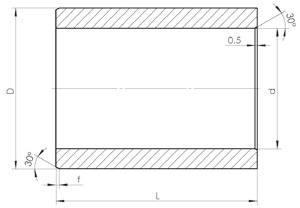 工程塑料轴承101-F-3034-37通用型轴承
