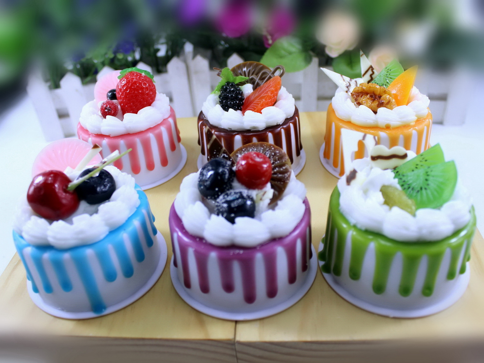 精致唯美 欧式水果蛋糕 高仿真食品模型 可定制为音乐盒 储蓄罐