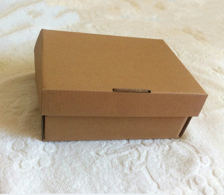 工厂定制儿童鞋纸盒鞋盒包装盒牛皮纸瓦楞盒19*15*8cm现货