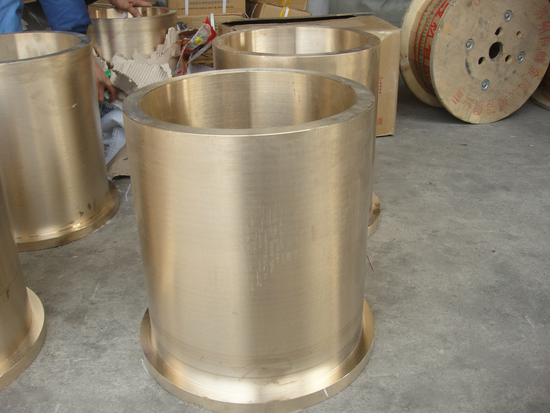 四川铜套生产厂家 h59黄铜套精密加工大口径锡青铜套9-4铝青铜套