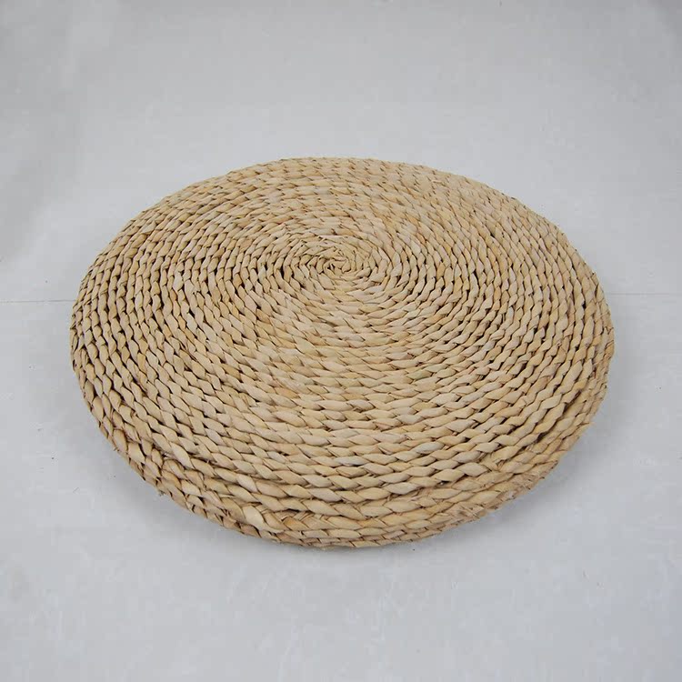 蒲草球球绵坐垫草编坐垫瑜伽垫修禅拜垫厚蒲团打坐禅修垫透气蒲.