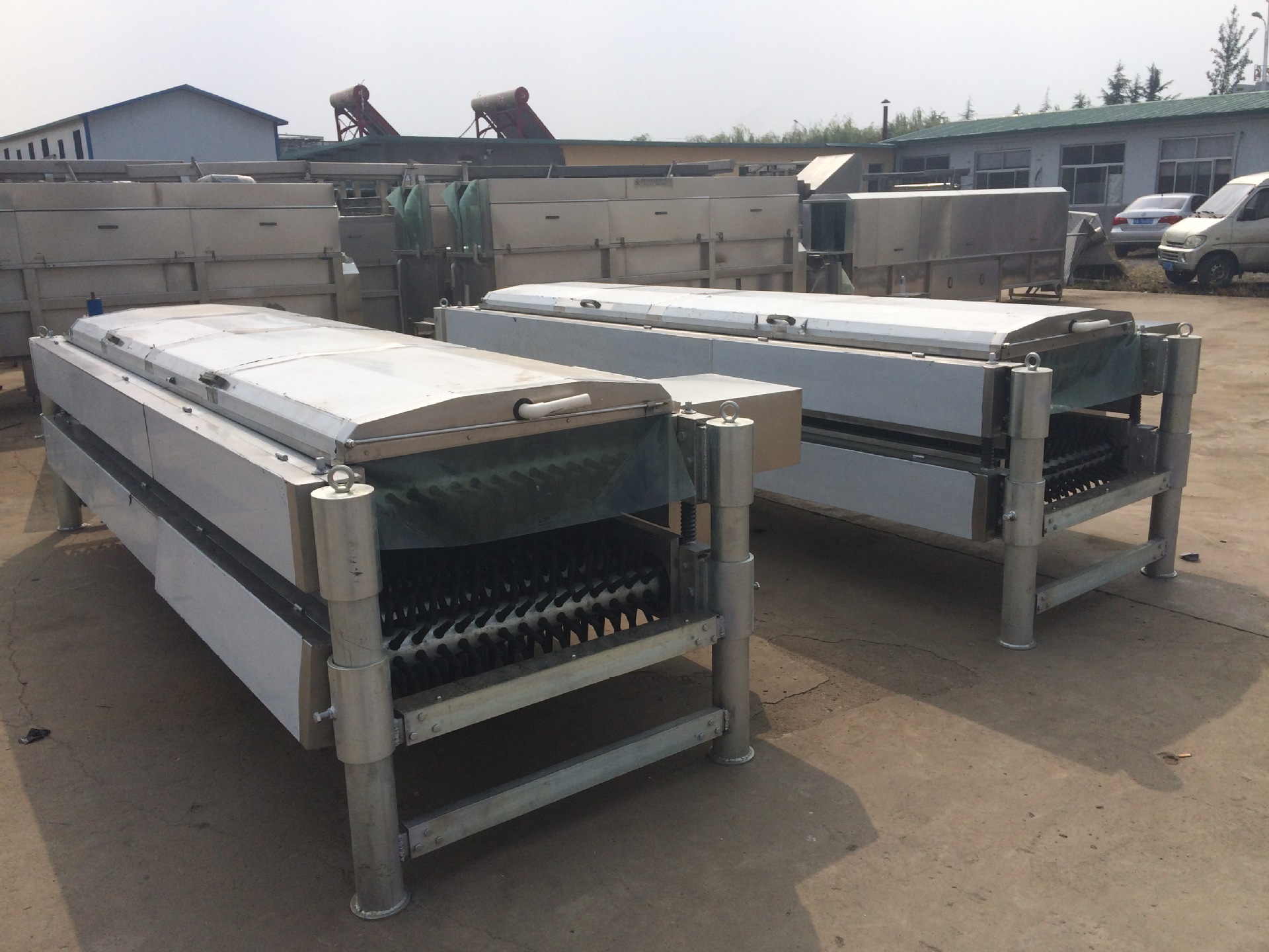 不锈钢鸡鸭打毛机 全自动七轴不锈钢鸡鸭脱毛机 自动家禽打毛机