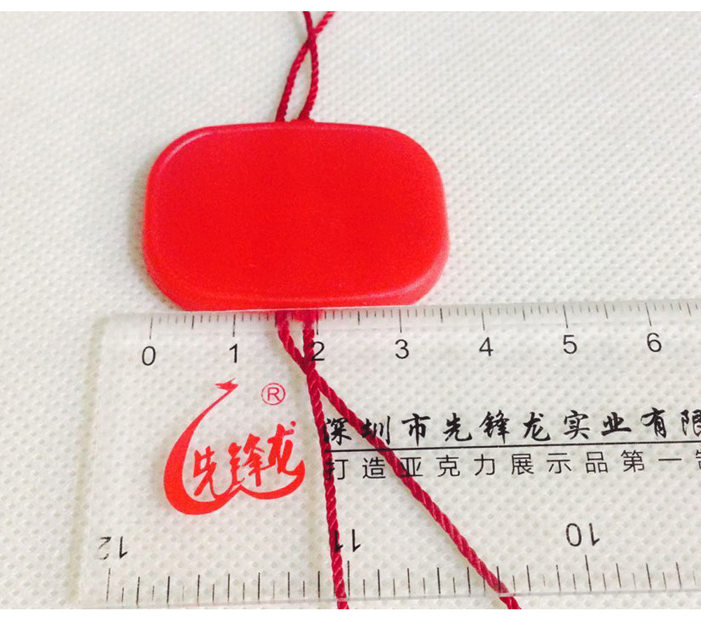 2019服装吊粒 塑料吊粒定制 定做带logo商标烫金吊粒通用吊粒