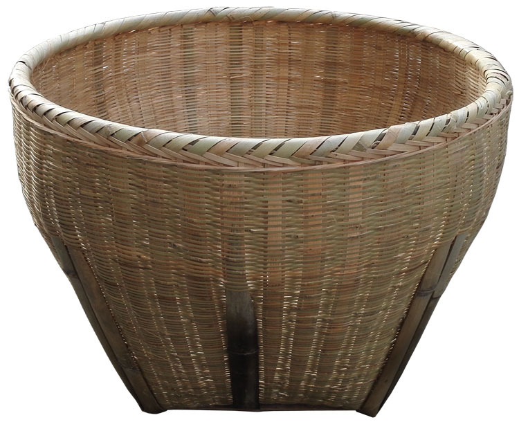 民间工艺手工箩筐竹编收纳筐竹制品箩竹篓竹篮米萝稻箩工艺品竹编