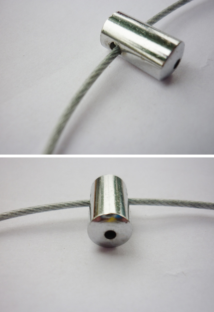 灯具配件厂家吊灯改装线 钢丝绳锁线器 水晶灯吊顶灯固定灯饰配件